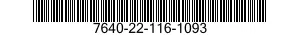 7640-22-116-1093  7640221161093 221161093
