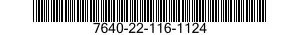 7640-22-116-1124  7640221161124 221161124