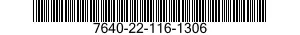 7640-22-116-1306  7640221161306 221161306