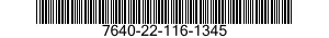 7640-22-116-1345  7640221161345 221161345