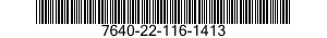 7640-22-116-1413  7640221161413 221161413