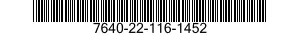 7640-22-116-1452  7640221161452 221161452