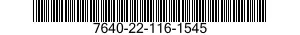 7640-22-116-1545  7640221161545 221161545