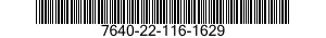7640-22-116-1629  7640221161629 221161629