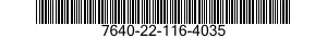 7640-22-116-4035  7640221164035 221164035
