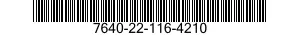 7640-22-116-4210  7640221164210 221164210