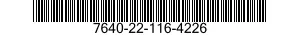 7640-22-116-4226  7640221164226 221164226