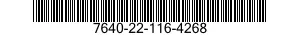7640-22-116-4268  7640221164268 221164268