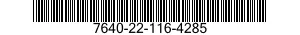 7640-22-116-4285  7640221164285 221164285