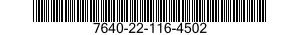 7640-22-116-4502  7640221164502 221164502
