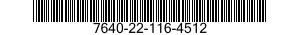 7640-22-116-4512  7640221164512 221164512