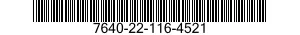 7640-22-116-4521  7640221164521 221164521