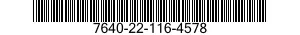7640-22-116-4578  7640221164578 221164578