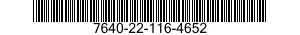 7640-22-116-4652  7640221164652 221164652