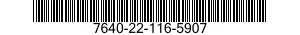 7640-22-116-5907  7640221165907 221165907
