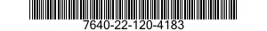 7640-22-120-4183  7640221204183 221204183