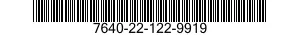 7640-22-122-9919 MAP 7640221229919 221229919