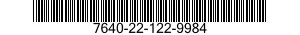 7640-22-122-9984 MAP 7640221229984 221229984