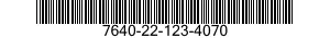 7640-22-123-4070 MAP 7640221234070 221234070