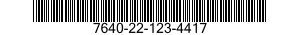 7640-22-123-4417 MAP 7640221234417 221234417