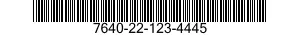 7640-22-123-4445 MAP 7640221234445 221234445