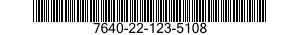 7640-22-123-5108 MAP 7640221235108 221235108