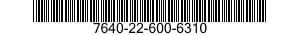 7640-22-600-6310 MAP 7640226006310 226006310