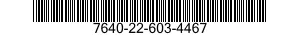 7640-22-603-4467 MAP 7640226034467 226034467