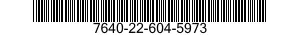7640-22-604-5973 SHEET,TECHNICAL 7640226045973 226045973