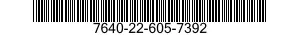 7640-22-605-7392 MAP 7640226057392 226057392