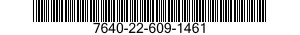 7640-22-609-1461 MAP 7640226091461 226091461
