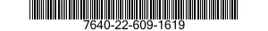 7640-22-609-1619 MAP 7640226091619 226091619