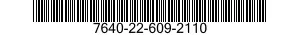 7640-22-609-2110 MAP 7640226092110 226092110