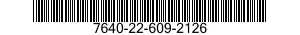 7640-22-609-2126 MAP 7640226092126 226092126