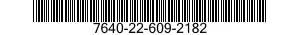 7640-22-609-2182 MAP 7640226092182 226092182