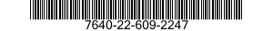 7640-22-609-2247 MAP 7640226092247 226092247