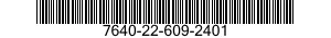 7640-22-609-2401 MAP 7640226092401 226092401