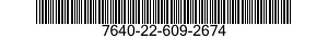 7640-22-609-2674 MAP 7640226092674 226092674
