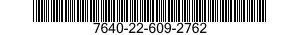 7640-22-609-2762 MAP 7640226092762 226092762