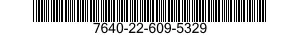 7640-22-609-5329 MAP 7640226095329 226095329