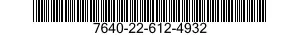 7640-22-612-4932 MAP 7640226124932 226124932