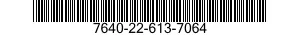 7640-22-613-7064 MAP 7640226137064 226137064