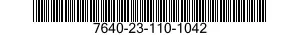 7640-23-110-1042 MAP 7640231101042 231101042