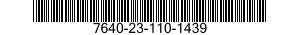 7640-23-110-1439 MAP 7640231101439 231101439