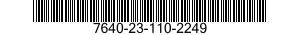 7640-23-110-2249 MAP 7640231102249 231102249
