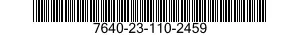 7640-23-110-2459 MAP 7640231102459 231102459
