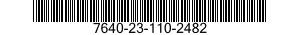 7640-23-110-2482 MAP 7640231102482 231102482