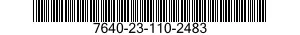 7640-23-110-2483 MAP 7640231102483 231102483