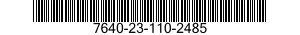 7640-23-110-2485 MAP 7640231102485 231102485