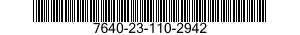 7640-23-110-2942 MAP 7640231102942 231102942